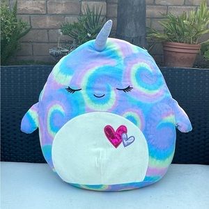 Squishmallow Jumbo Unicorn Tie Dye